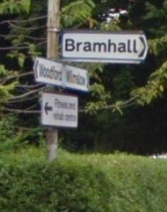 Bramwall sign
