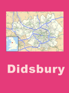 Didsbury map sign