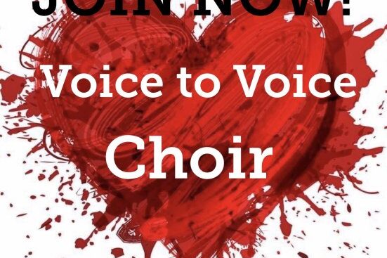 Voice to Voice Choir logo